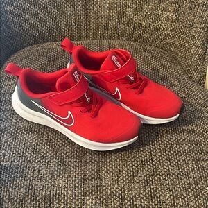 Nike Kids Bright Red Sneakers